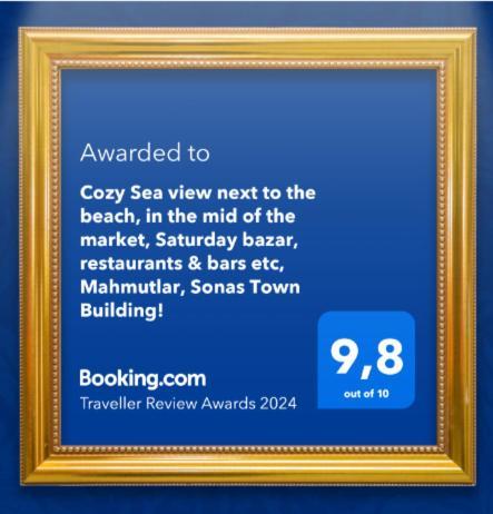 Appartamento Cozy Sea View Next To The Beach, In The Mid Of The Market, Saturday Bazar, Restaurants & Bars Etc, Alanya Mahmutlar! Esterno foto